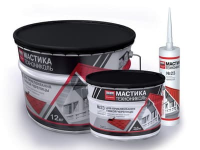 Мастика для гибкой черепицы Мастика для гибкой черепицы